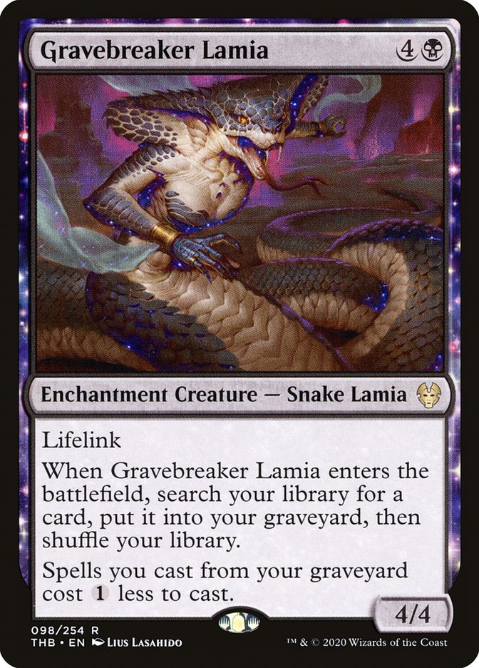 Gravebreaker Lamia [Theros Beyond Death] | PLUS EV GAMES 