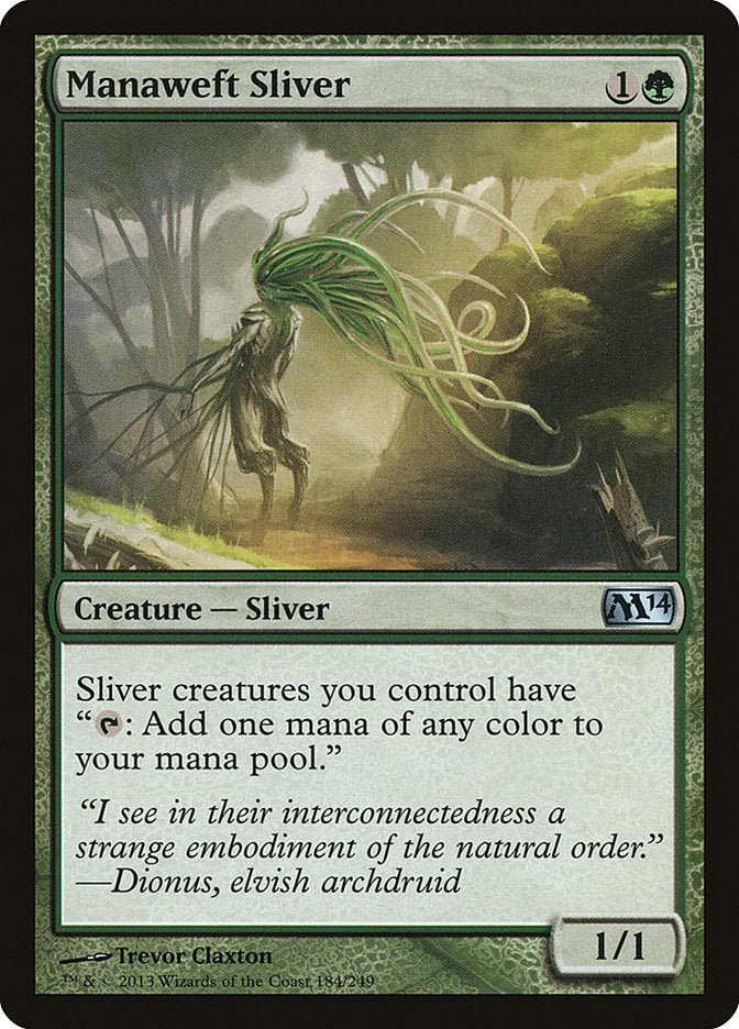 Manaweft Sliver [Magic 2014] | PLUS EV GAMES 