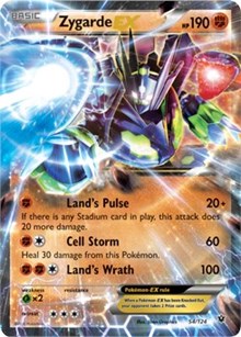 Zygarde EX (54) [XY - Fates Collide]