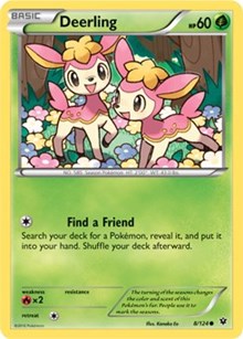 Deerling (8) [XY - Fates Collide]