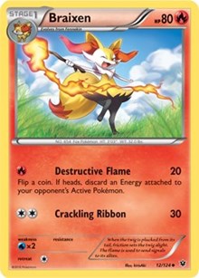 Braixen (12) [XY - Fates Collide]