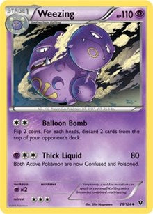 Weezing (28) [XY - Fates Collide] | PLUS EV GAMES 