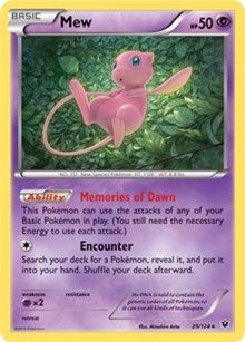 Mew (29) [XY - Fates Collide]
