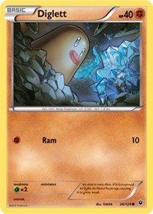 Diglett (36) [XY - Fates Collide]