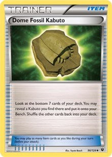 Dome Fossil Kabuto (96) [XY - Fates Collide]
