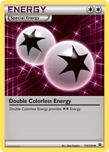 Double Colorless Energy (114) [XY - Fates Collide] | PLUS EV GAMES 