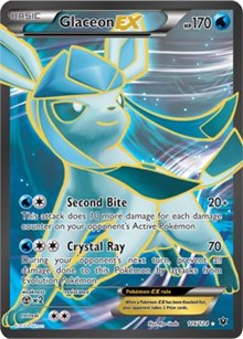 Glaceon EX (Full Art) (116) [XY - Fates Collide] | PLUS EV GAMES 