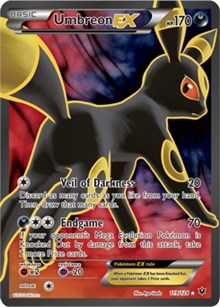 Umbreon EX (Full Art) (119) [XY - Fates Collide] | PLUS EV GAMES 