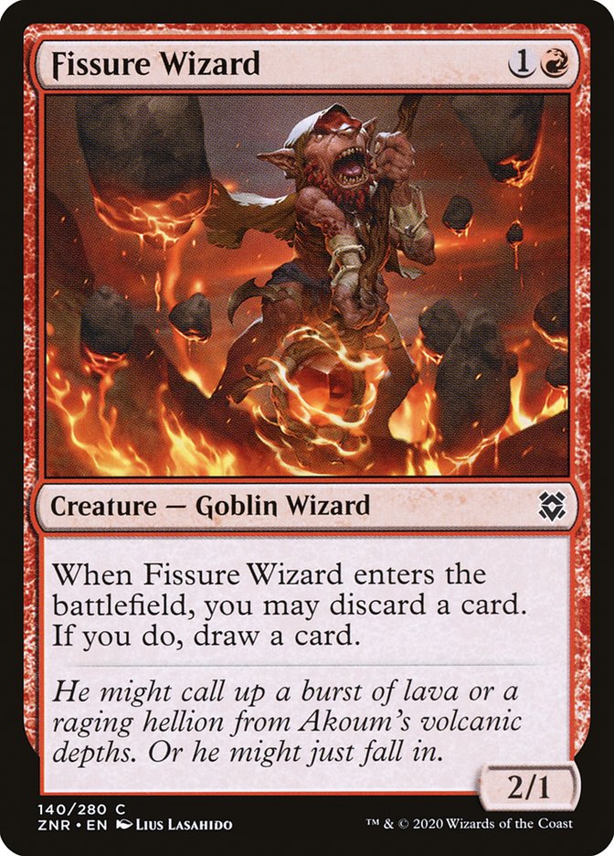 Fissure Wizard [Zendikar Rising] | PLUS EV GAMES 