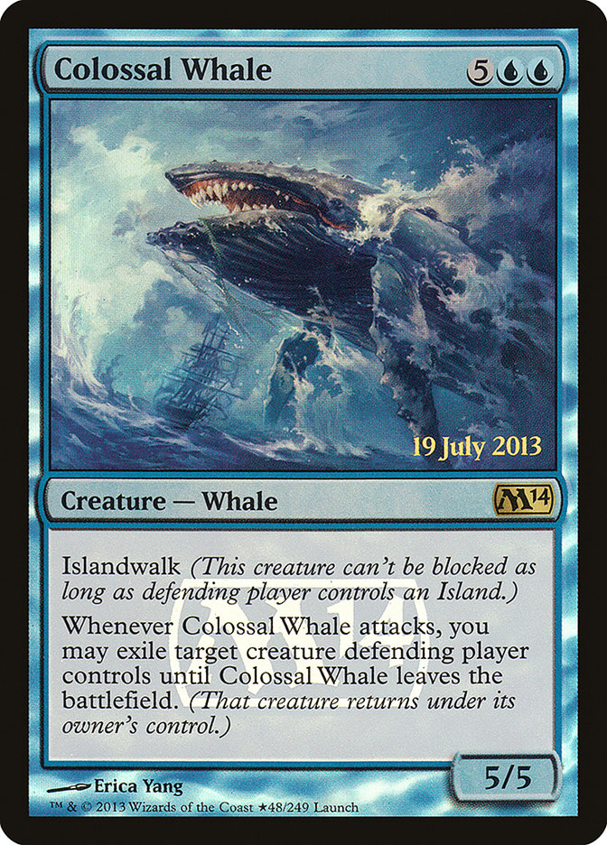 Colossal Whale [Magic 2014 Prerelease Promos] | PLUS EV GAMES 