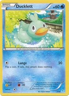 Ducklett (7) (7) [XY Trainer Kit: Pikachu Libre & Suicune] | PLUS EV GAMES 