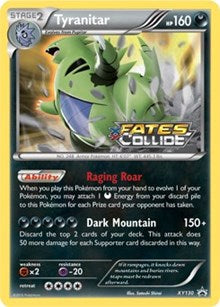 Tyranitar (Prerelease) (XY130) [XY Promos] | PLUS EV GAMES 