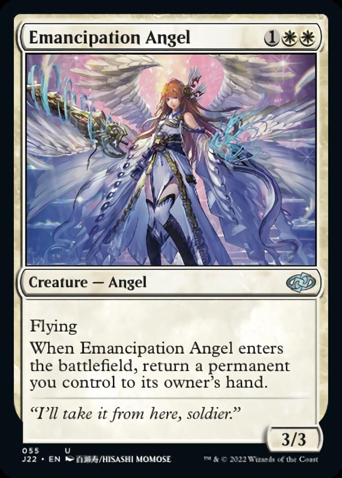 Emancipation Angel [Jumpstart 2022] | PLUS EV GAMES 