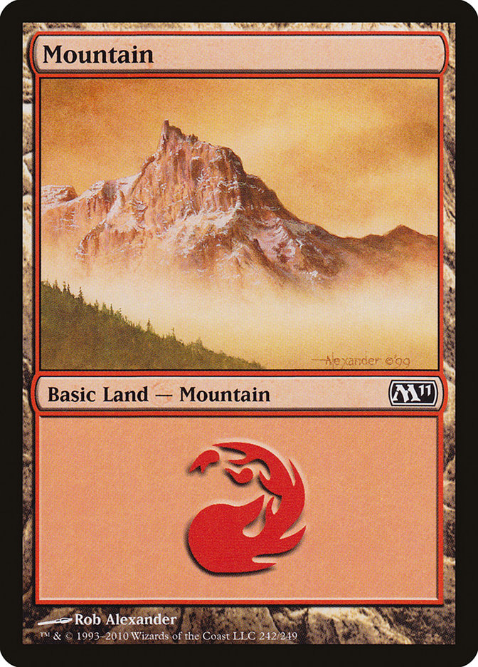 Mountain (242) [Magic 2011] | PLUS EV GAMES 
