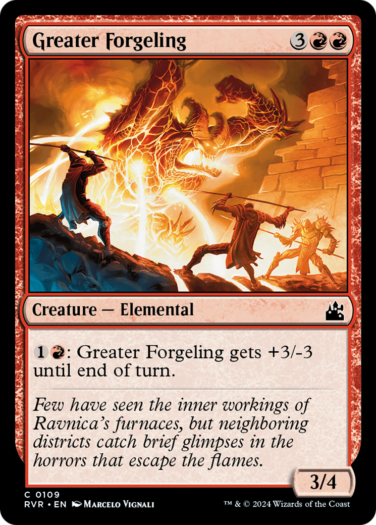 Greater Forgeling [Ravnica Remastered] | PLUS EV GAMES 