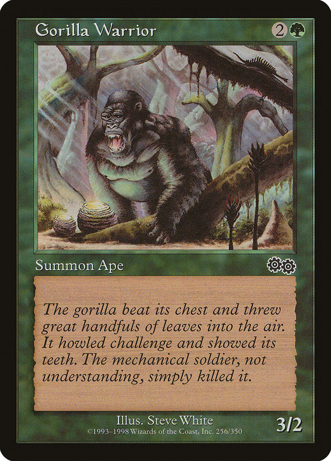 Gorilla Warrior [Urza's Saga] | PLUS EV GAMES 
