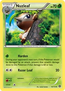 Nuzleaf (10) [XY - Steam Siege] | PLUS EV GAMES 