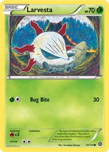 Larvesta (14) [XY - Steam Siege]