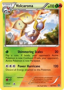 Volcarona (15) [XY - Steam Siege] | PLUS EV GAMES 