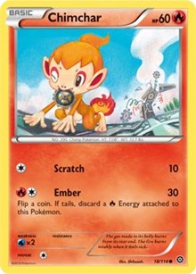 Chimchar (18) [XY - Steam Siege] | PLUS EV GAMES 