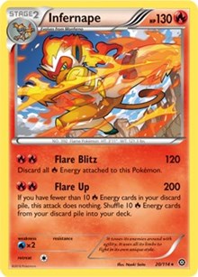 Infernape (20) [XY - Steam Siege] | PLUS EV GAMES 