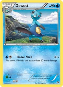 Dewott (31) [XY - Steam Siege] | PLUS EV GAMES 