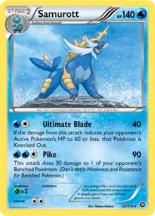 Samurott (32) [XY - Steam Siege] | PLUS EV GAMES 