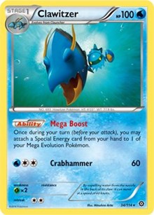 Clawitzer (34) [XY - Steam Siege] | PLUS EV GAMES 