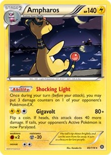 Ampharos (40) [XY - Steam Siege] | PLUS EV GAMES 