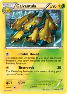 Galvantula (42) [XY - Steam Siege] | PLUS EV GAMES 