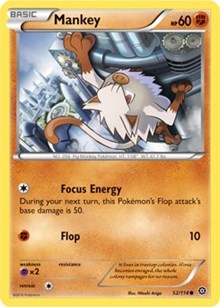 Mankey (52) [XY - Steam Siege] | PLUS EV GAMES 