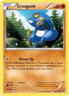 Croagunk (58) [XY - Steam Siege]