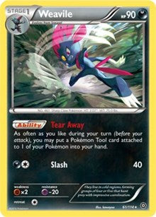 Weavile (61) [XY - Steam Siege] | PLUS EV GAMES 