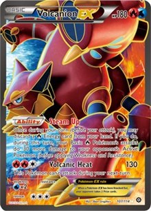 Volcanion EX (Full Art) (107) [XY - Steam Siege] | PLUS EV GAMES 