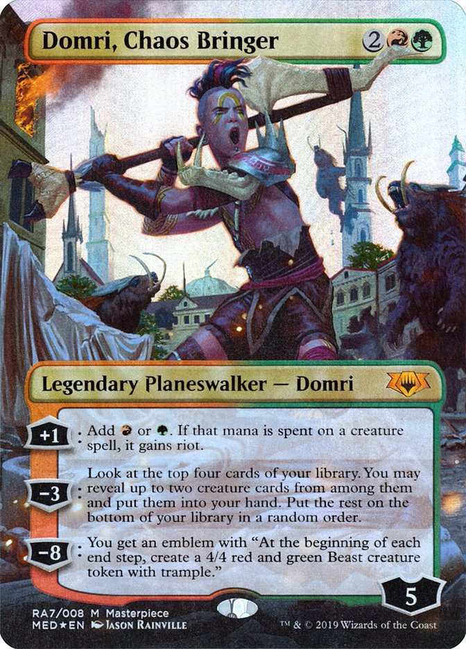 Domri, Chaos Bringer [Mythic Edition] | PLUS EV GAMES 