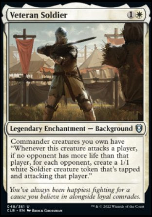Veteran Soldier [Commander Legends: Battle for Baldur's Gate] | PLUS EV GAMES 