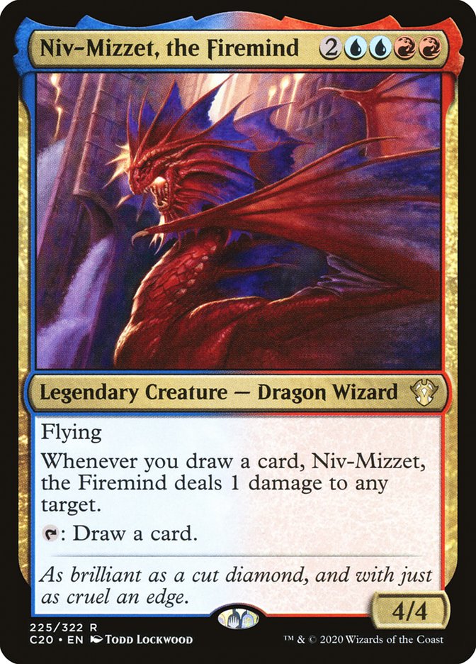 Niv-Mizzet, the Firemind [Commander 2020] | PLUS EV GAMES 