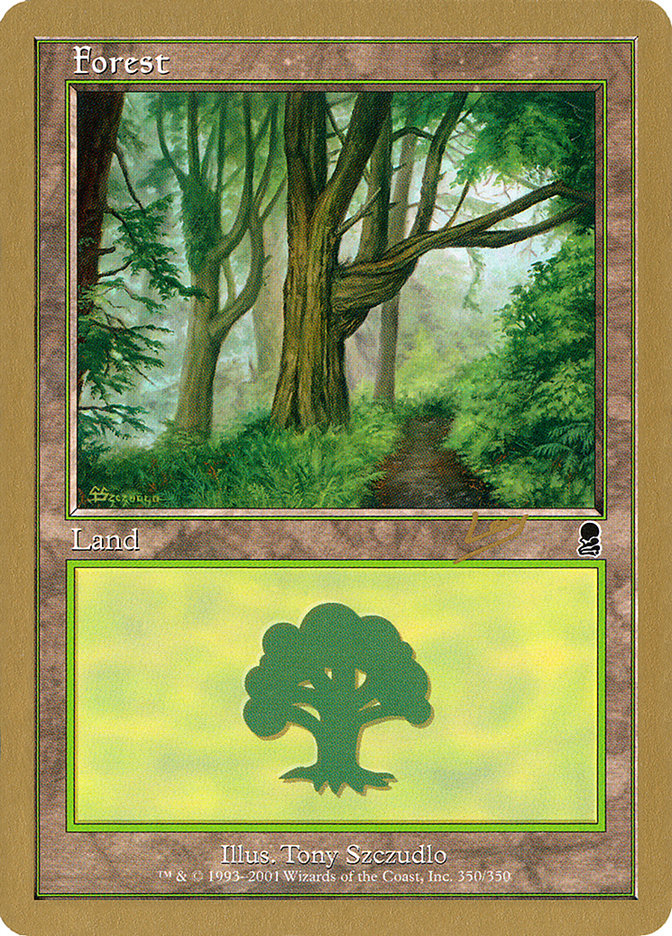 Forest (rl350) (Raphael Levy) [World Championship Decks 2002] | PLUS EV GAMES 