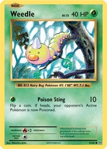 Weedle (5) [XY - Evolutions] | PLUS EV GAMES 