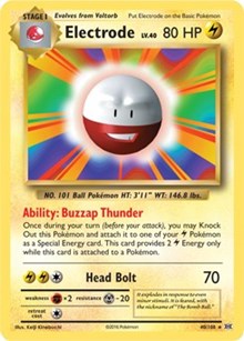 Electrode (40) [XY - Evolutions] | PLUS EV GAMES 