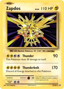 Zapdos (42) [XY - Evolutions]
