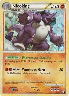 Nidoking (HGSS Triumphant - Cracked Ice Holo) (6) [Deck Exclusives] | PLUS EV GAMES 