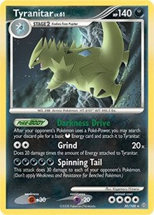 Tyranitar (DP Stormfront) (30) [Deck Exclusives]
