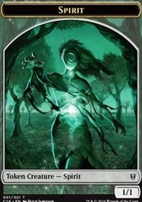 Spirit Double-sided Token [Commander 2016] | PLUS EV GAMES 