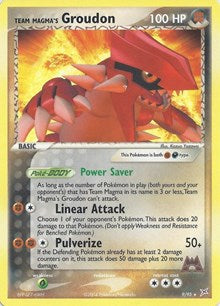 Team Magma's Groudon (EX Team Magma vs Team Aqua) (9) [Deck Exclusives]
