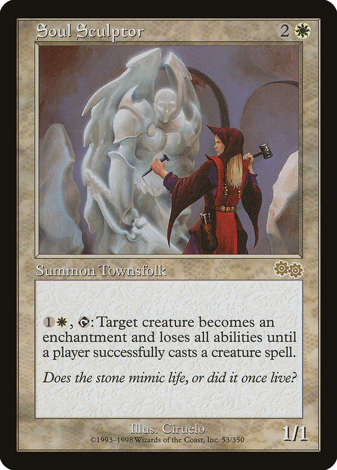 Soul Sculptor [Urza's Saga] | PLUS EV GAMES 