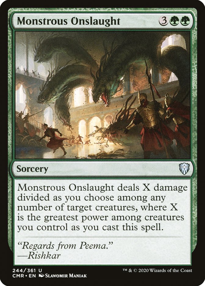 Monstrous Onslaught [Commander Legends] | PLUS EV GAMES 