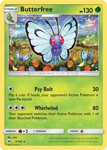 Butterfree (3) [SM Base Set] | PLUS EV GAMES 