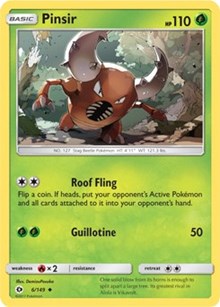 Pinsir (6) [SM Base Set] | PLUS EV GAMES 