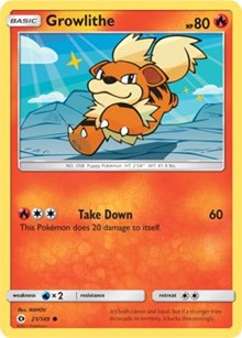 Growlithe (21) [SM Base Set] | PLUS EV GAMES 